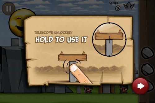 Оптический прицел в Siege Hero