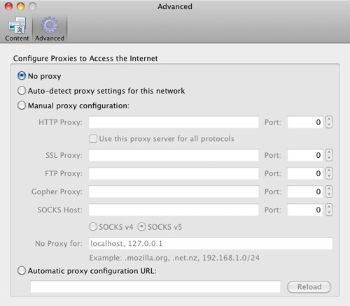 Prism Settings Advanced