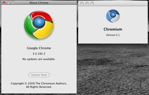 About Chrome Mac vs. Chromium