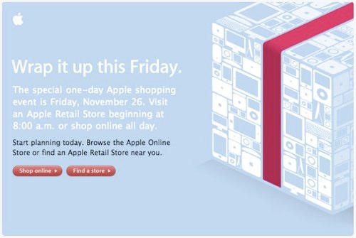 Apple анонс Black Friday