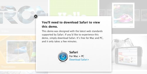 Apple HTML5