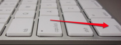 Mac OS клавиша Control