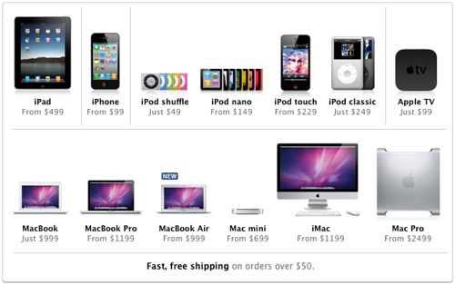 apple store, глаза разбежались