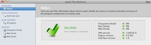 Avast for mac