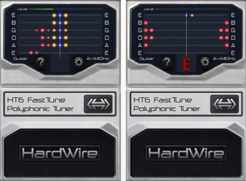 Hardwire guitar tuner ios