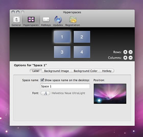 hyperspaces screen