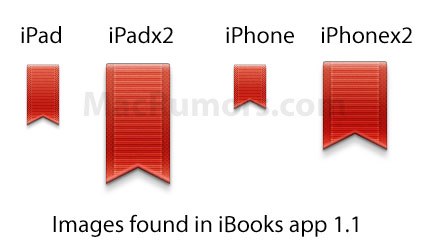 iBooks иконки для iPad 2