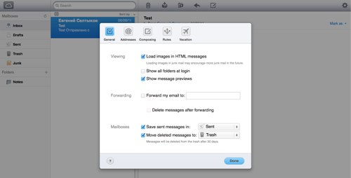 Icloud mail