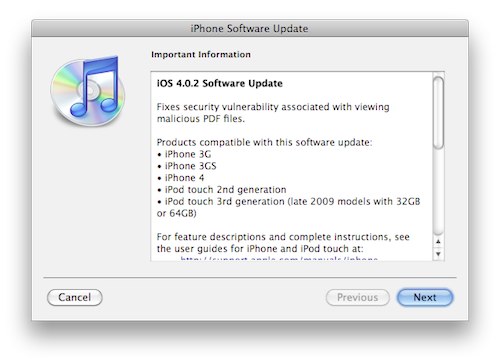 iOS 4.0.2