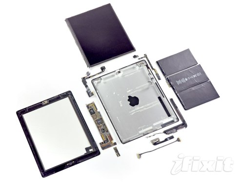 iPad 2 в разобранов виде