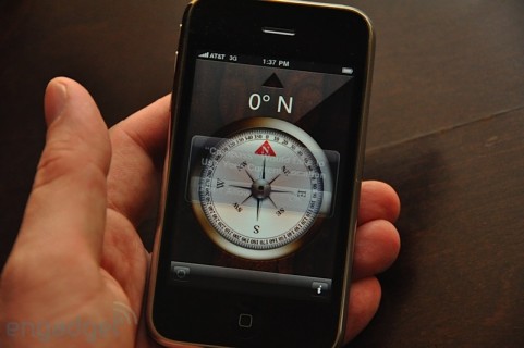 iphone-3gs компас