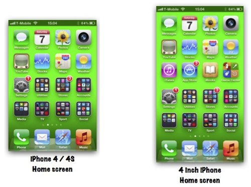Iphone 4 inch proto