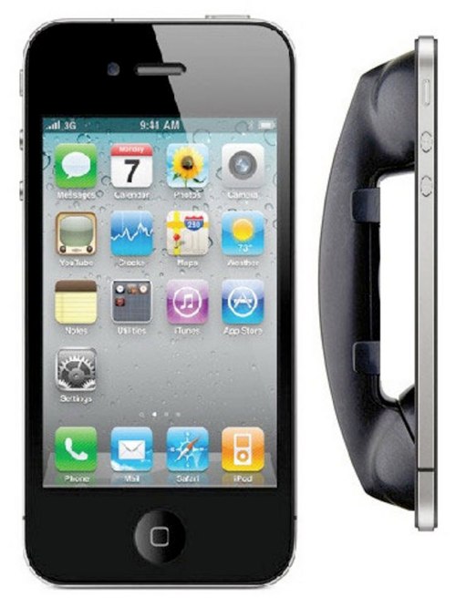 Как правильно держать iPhone 4