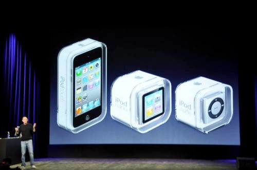 Новая линейка iPod 2010