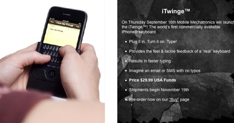 Itwinge  Iphone