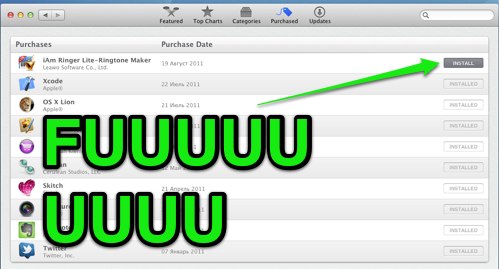 Mac app store список purchased