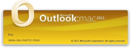 Outlook 2011 beta 5