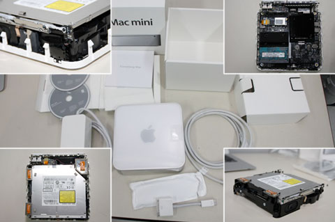 new mac mini disassembled