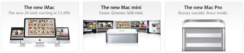 new mac mini imac mac pro